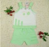 Wholesale 2011 children's fashion cute funny comfortable new clothing set