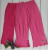 Wholesale cooton summer children's breathable trousers