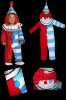 Wholesale royal clown children clown costumes bscc-1036