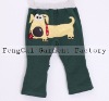 Wholesale 100% cotton kid pants