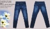 Wholesale 2012 Fashion Gril's Jeans at different color washing