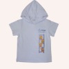 Wholesale With hoody children's t-shirt