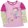 nova factory girl cotton long sleeve t shirt F1920#Pink
