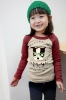 Wholesale T-shirt korea design girls t-shirt 2011