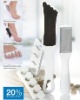 Wholesale Plastic foot file with metal & emery
