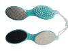 Foot file with pumice stone/foot scrub foot brush pedicure care