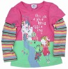 Wholesale nova girl spring top cotton jersey t shirt F2050#