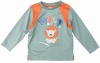 Wholesale Wholesale boy spring long sleeve cotton t-shirt A1518#Green
