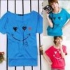 Wholesale 2011 promotion girl's short sleeve cotton t-shirt