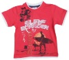 Wholesale Wholesale boy summer cotton t-shirt stock C1633#Red