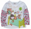 Wholesale Wholesale nova new spring/winter cotton t shirt F1945#White