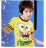 Wholesale wholesale spongbob t-shirt kids cloth children t-shirt F0476