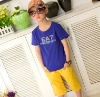 Wholesale White Little boy T Shirt