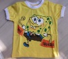Wholesale Power seller ! cartoon T-shirt Spongebob T-shirt fashion T-shirt A0272 wholesale