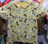 Wholesale Power seller ! cartoon T-shirt Spongebob T-shirt fashion T-shirt A0270