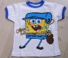 Wholesale Power seller ! cartoon T-shirt Spongebob T-shirt fashion T-shrt A0266