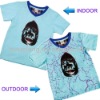 Wholesale UV cotton little kids t-shirt