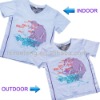Wholesale UV cotton kids t-shirt printed