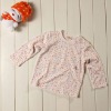 Wholesale cute floweral baby girl t-shirts