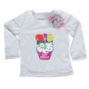 Wholesale white long sleeve shirt for kids
