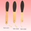 Wholesale TWO WAY WOOD HANDLE PEDICURE FOOT FILE