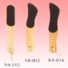 Wholesale two way wooden handle pedicure foot file