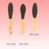 Wholesale two way wood handle pedicure foot file