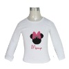 Wholesale t shirt with cute pattern for girls
