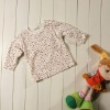 Wholesale 100% cotton girls long sleeves t shirts