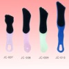 Wholesale foot shaped plastic handle pedicure file