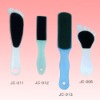 Wholesale foot shaped plastic handle pedicure file