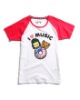 Wholesale cotton raglan sleeve t shirt