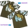 Wholesale UV color change kids stock garment