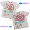 Wholesale UV color change round neck t-shirt