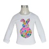 Wholesale shirt with colorful pattern for girls