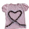 Wholesale short sleeve t shirt with beautiful pattern