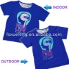 Wholesale UV cotton boys printed shirt