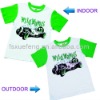 Wholesale UV color change boys cotton t-shirt