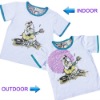 Wholesale UV color change children t shirt