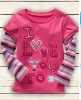 Wholesale 2011 Hot Sell girls' t-shirt