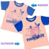 Wholesale UV color change fashion t-shirts for boys