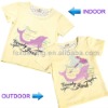 Wholesale UV cotton t-shirts with animal print