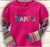Wholesale New design girls' t-shirt