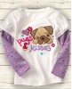 Wholesale 2011 New design girls' t-shirt