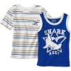 Wholesale high quality cotton striped tank