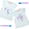 Wholesale UV color change girls dress