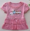 Wholesale summer girls t shirt