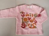 Wholesale Children t-shirt cotton child wear cottonvelvet long-sleeve