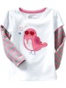 Wholesale new design girl shirt