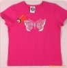 Wholesale Short girl t-shirt,Children cotton shirt